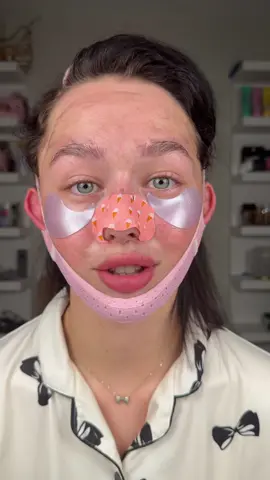 The viral morning skin routine?! 👀🫣 Toner: @Medik8  Facemask: @The Body Shop UK  Eyepatches: @Patchology  Lip mask: patchology  #fyp #comedy #morningshed #glassskin #funny #skincare #viral #girl #grwm #bedtime 