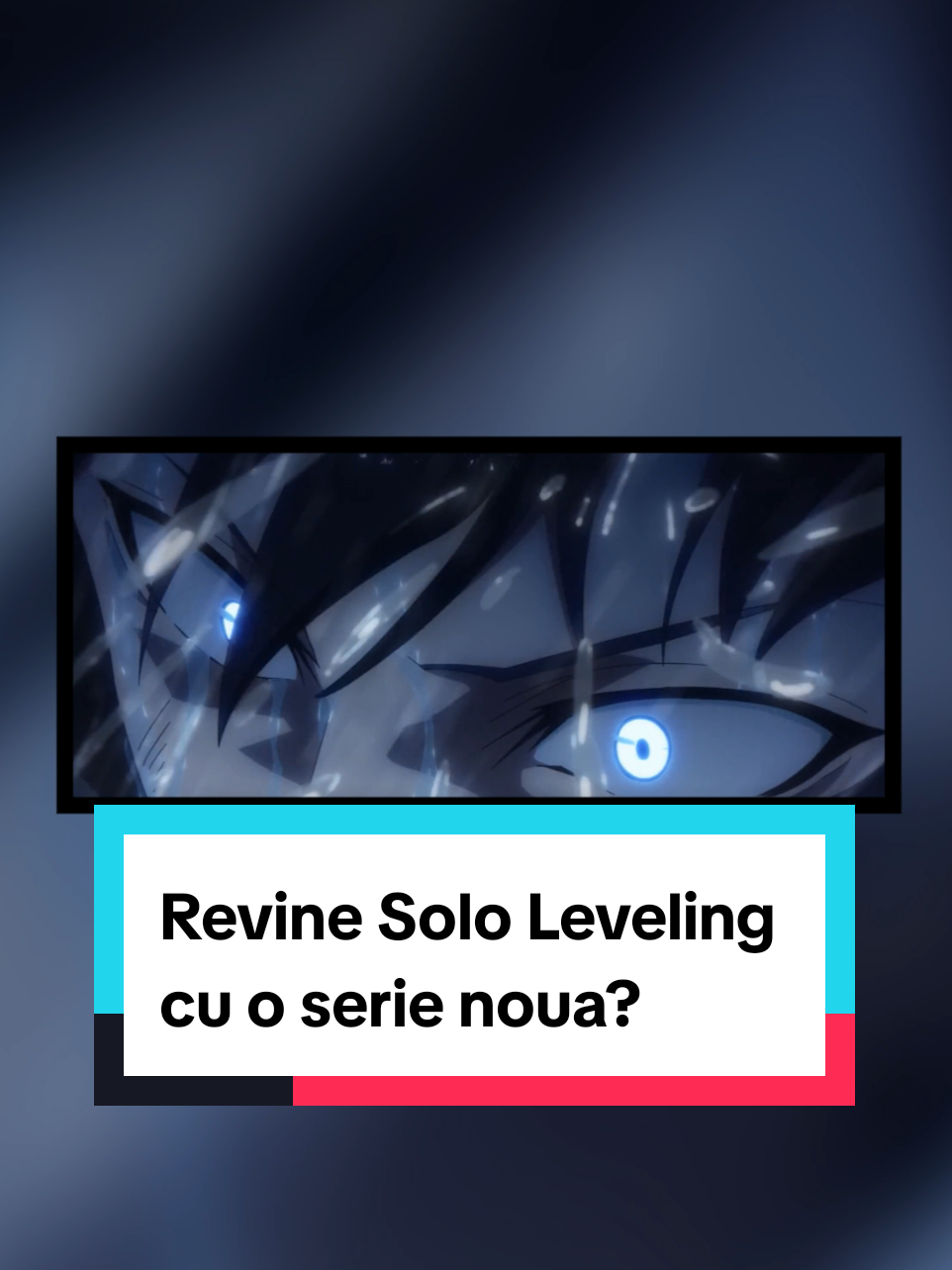 Revine Solo Leveling cu o serie noua?! #sololeveling #animeromania #anime #manhwa #liveaction #animenews #animerecommendations 