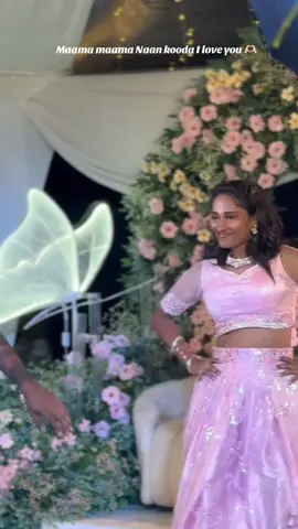Maama maama Naan kooda I love you🫶🏻❤️@nnthn g 😎 @Shamini #fpyシ #engamenentdance #beconfidentinyourself #dancechallenge #kozhivedakozhikozhi #jayamravi #tamilsong #lengha #dancevideos #kuttusongtamil #fpyシ #mamakolunthiya #akkapurushan #foryoupage 