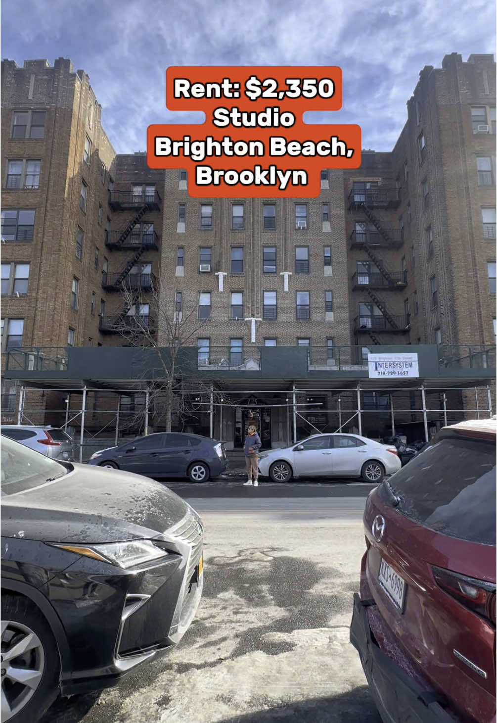 🏙️ Rent stabilized  💵 $2,350  🛏️ Studio 📍 Brighton Beach, Brooklyn #brightonbeach #brooklyn #realestate #nyc #astoria #queens #woodside #sunnyside #rental #hustle #apartmenttherapy #park