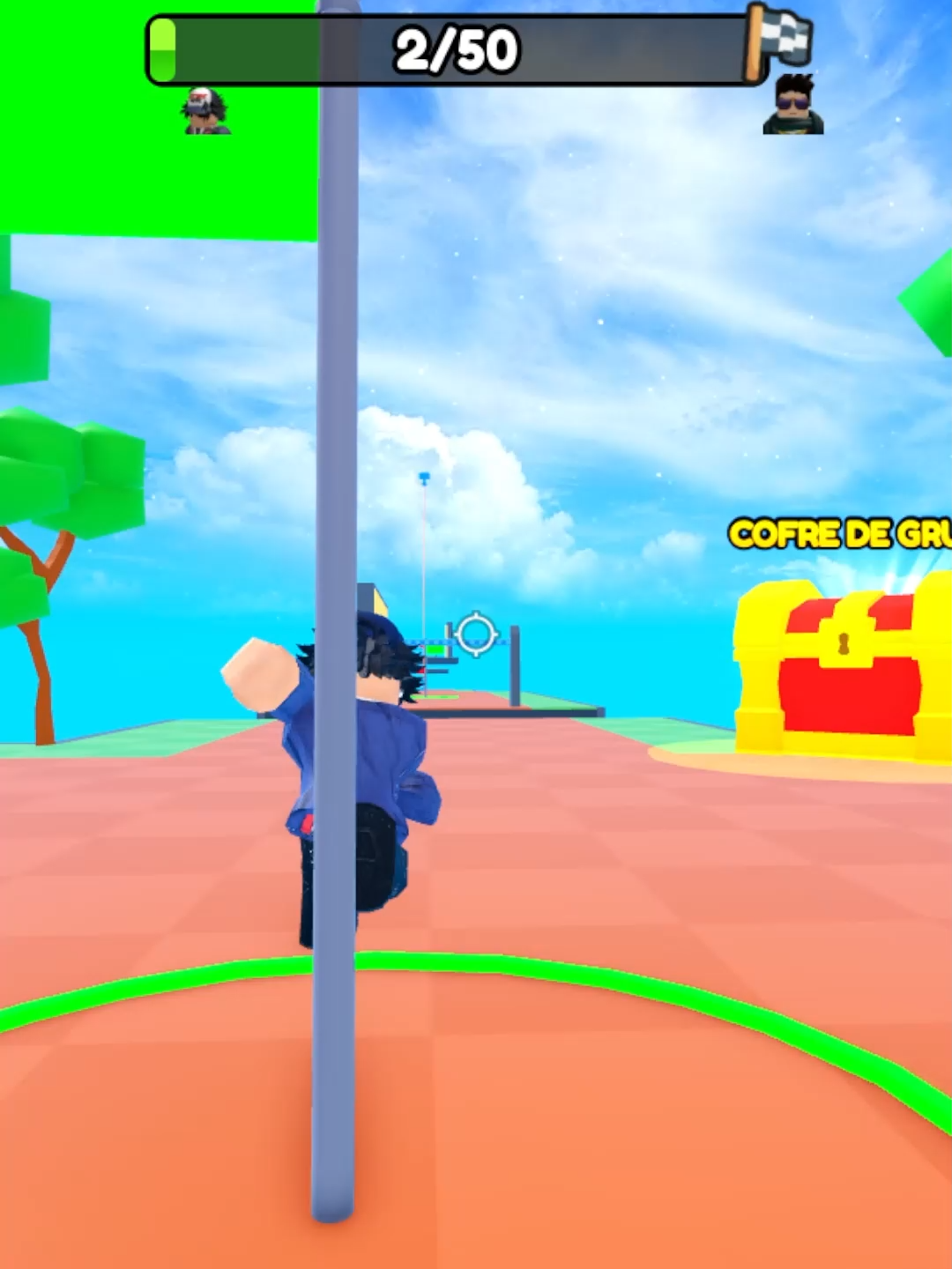 Juego: 🏁 Parkour Obby [W7] #viral #parati