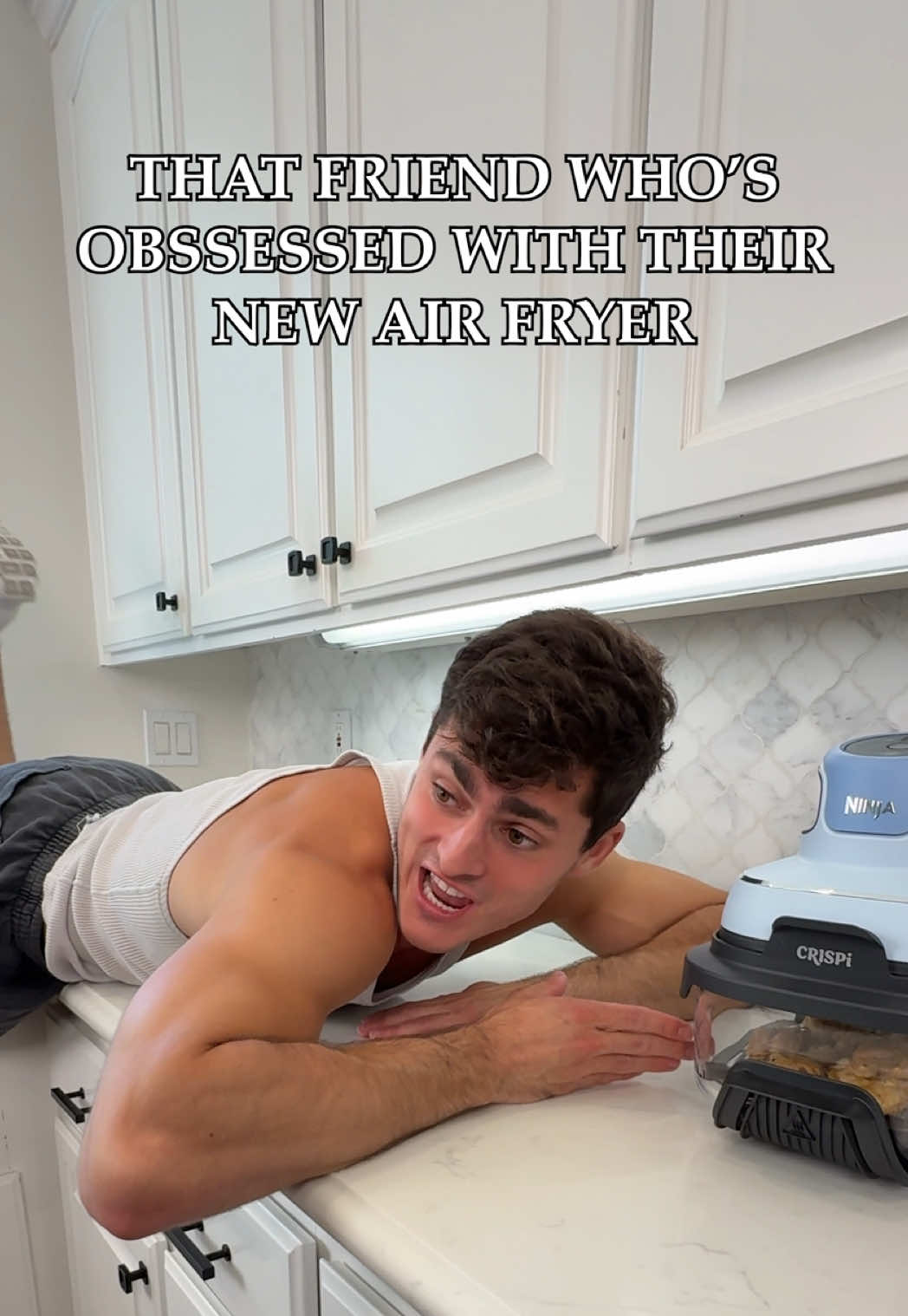 POV: your friend got a new airfryer @Ninja Kitchen #ninjacrispi #ninjapartner 