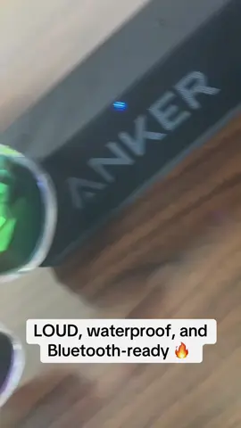 Sound 🔊. Waterproof 💦. Vibes all day. #Bluetooth #Waterproof #Speaker #Loud #Portable #Music #Beach #Shower #Anker #Wireless #Rechargeable #Bass #Tech #Audio #Loveyourboobs 
