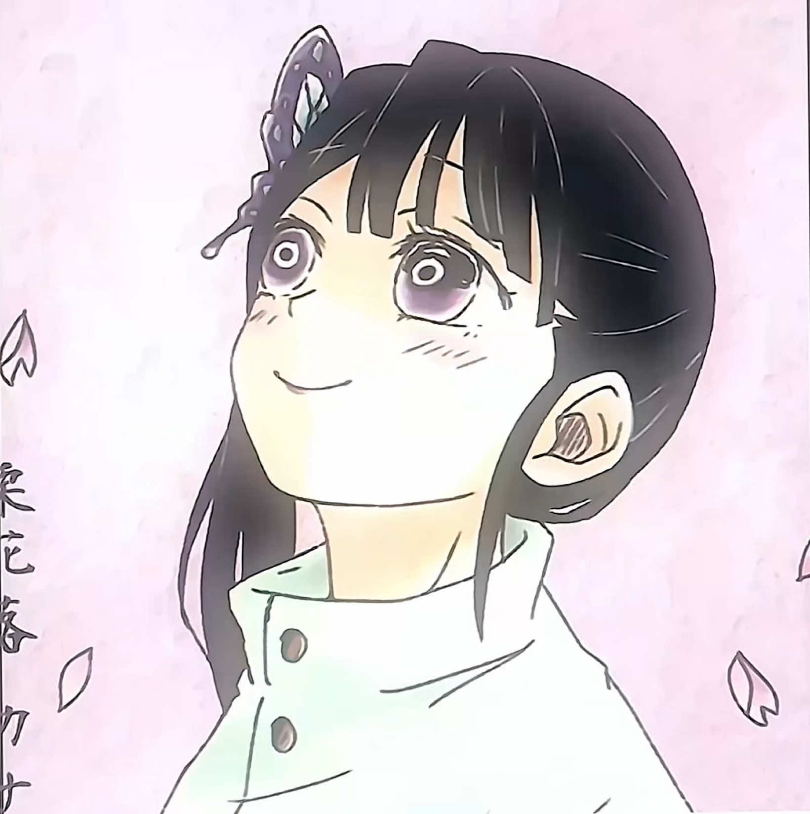 Hopefully tt doesnt ruin the quality! Kanao is so adorable🥹💝 #fyp  #viral  #virall  #kanaotsuyuri  #xyzbca #kny  #fypage  #anime  #fyppppppppppppppppppppppp