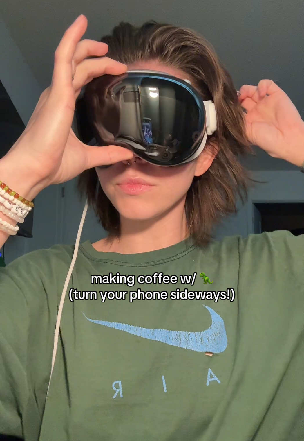 you can demo the “encounter dinosaurs” at an  store! 🦖#apple #applevisionpro #visionpro #pov #vr 