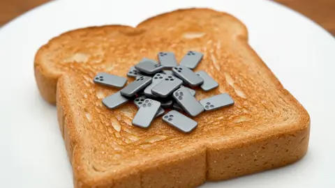 Your ASMR toast spread #asmr #asmrsounds #toast #aiasmr #ia #aivideo #sounds #followme @creator search insights