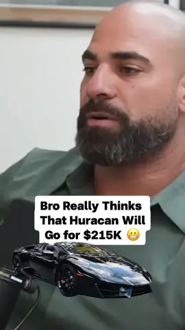 No way his Lambo Huracan is gonna sell for that crazy amount. #lamborghini #huracan #carnegotiation #luxurycars #cardeals #fy #fyp 