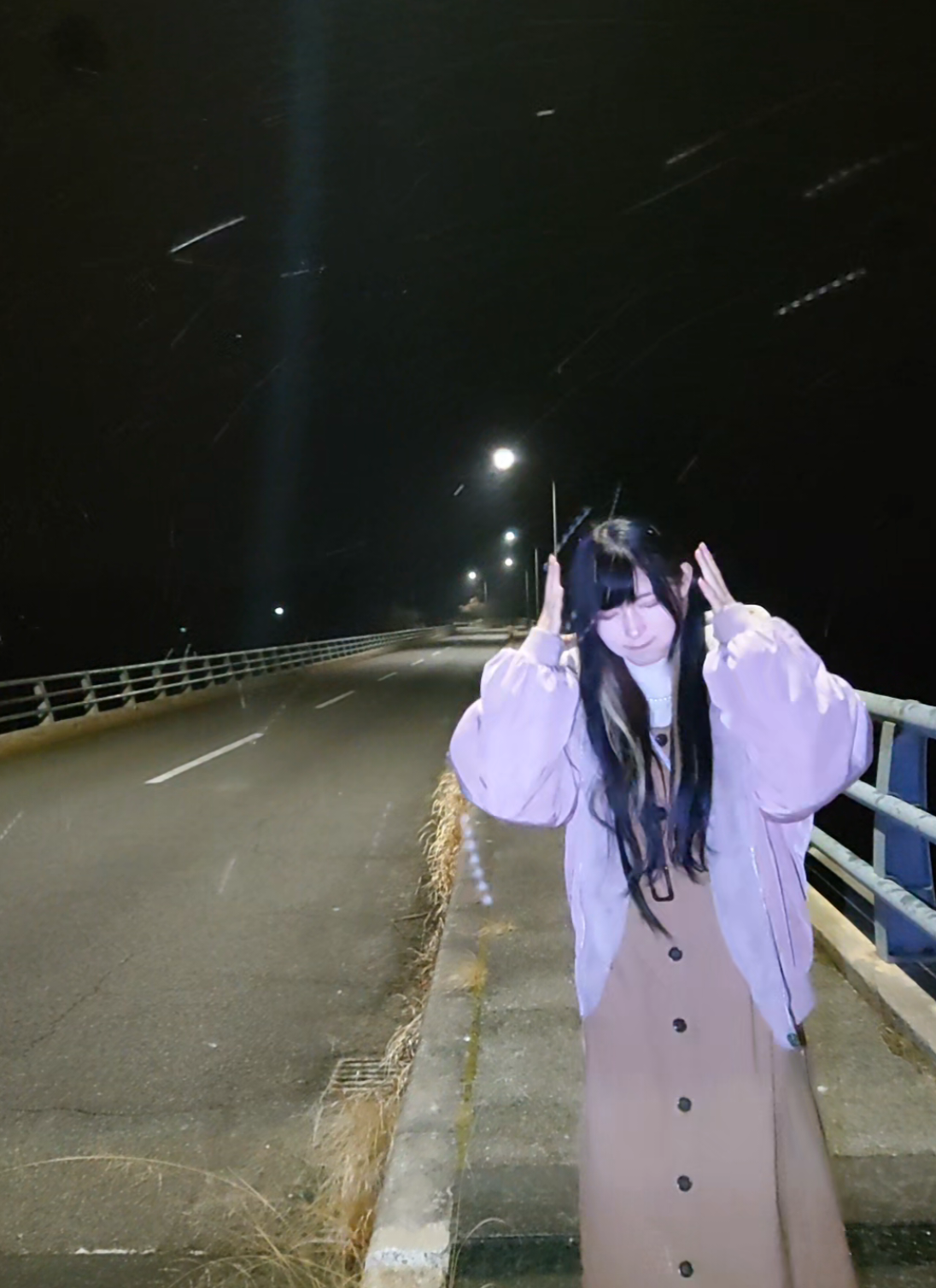 心霊スポットで踊ってみた♡ #心霊スポット #踊ってみた #御旅橋  I tried dancing at a haunted spot. 