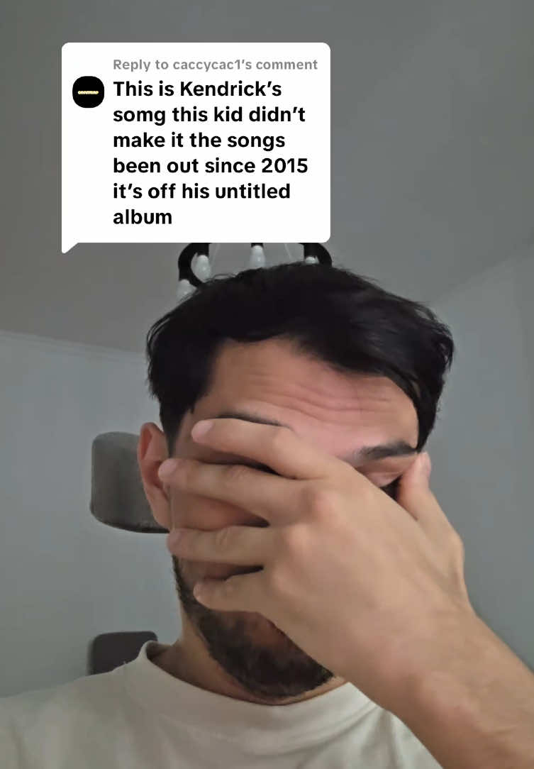 this Untited 05 remix is so good they think I stole it from Kendrick Lamar 🤦‍♂️