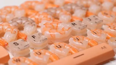 【ASMR】🦐えびキーボード🍤#AI #ASMR #asmrtiktok #リベンジ 