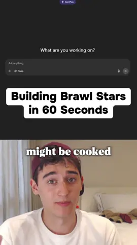 Building Brawl stars in 60 seconds using AI! 😳 #brawlstars #ai #lovable #vibecoding