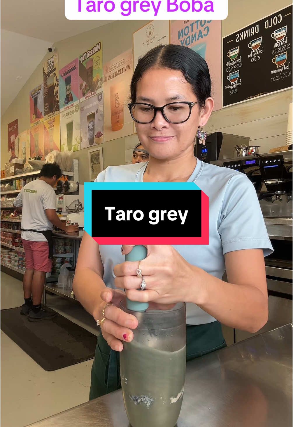Taro grey boba!!! #boba #allinone #milktea #taro #fyp #fy #bobakit #bobakitsale 
