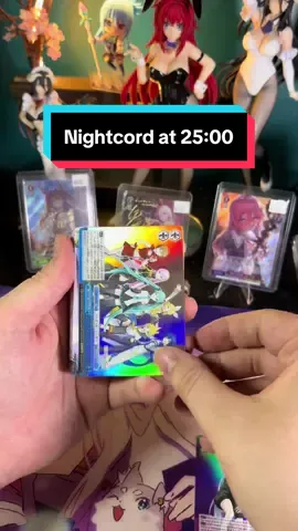 Nightcore at 25:00 Starter deck! #hatsunemiku #weiss 
