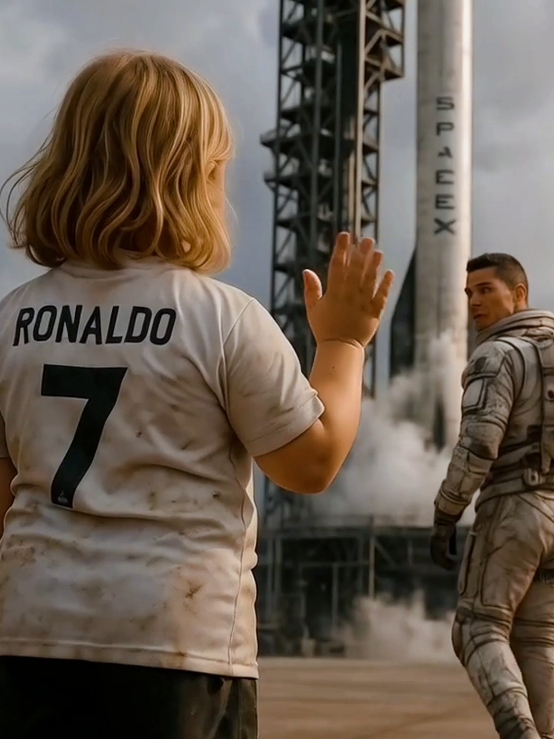 RONALDO GETS STRANDED IN SPACE AFTER AN ALIEN ATTACK… HIS DAUGHTER BUILDS A RESCUE ROBOT! 🚀👽🤖 blasts off into space on a mission of hope — but disaster strikes when an alien destroys his ship, leaving him trapped among the stars… 🚀💥👽 Back on Earth, his brilliant daughter refuses to give up. Using scrap parts and pure determination, she builds a powerful rescue robot to bring her father home. 🤖🌍❤️ This emotional sci-fi story shows that even across galaxies, love can build miracles. 👉 Watch till the end — and don’t forget to LIKE, COMMENT, and SUBSCRIBE for more epic and inspiring stories! #SpaceStory #AlienAttack #RescueRobot #DaughterHero #Emotional #SciFiAdventure #ViralStory #FatherAndDaughter #NeverGiveUp