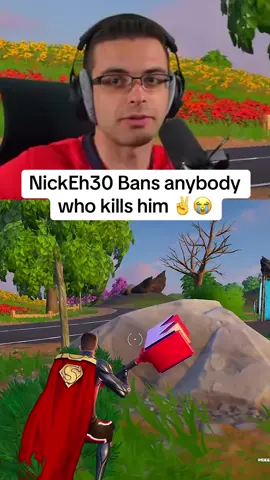 Does Nick ban too many people? #fortnite #nickeh30 #viral #fyp #nickeh30clips 