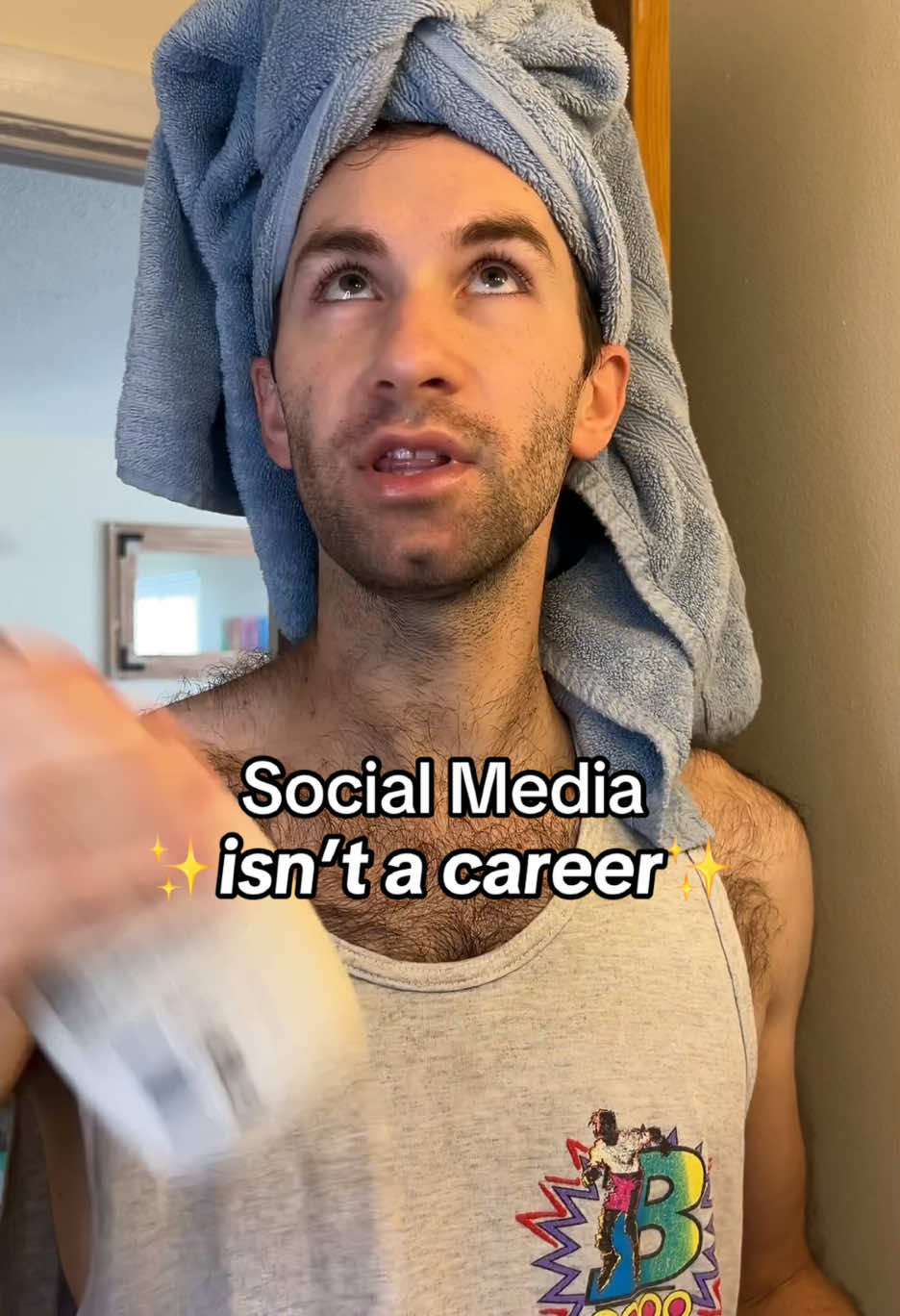 Normalize having a normal life while also being a content creator 