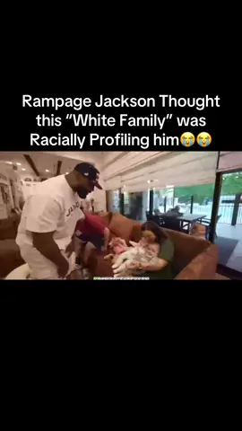 Rampage Jackson Thought this “White Family” was Racially Profiling him😭😭#viral #trending #streamer #rampagejackson 