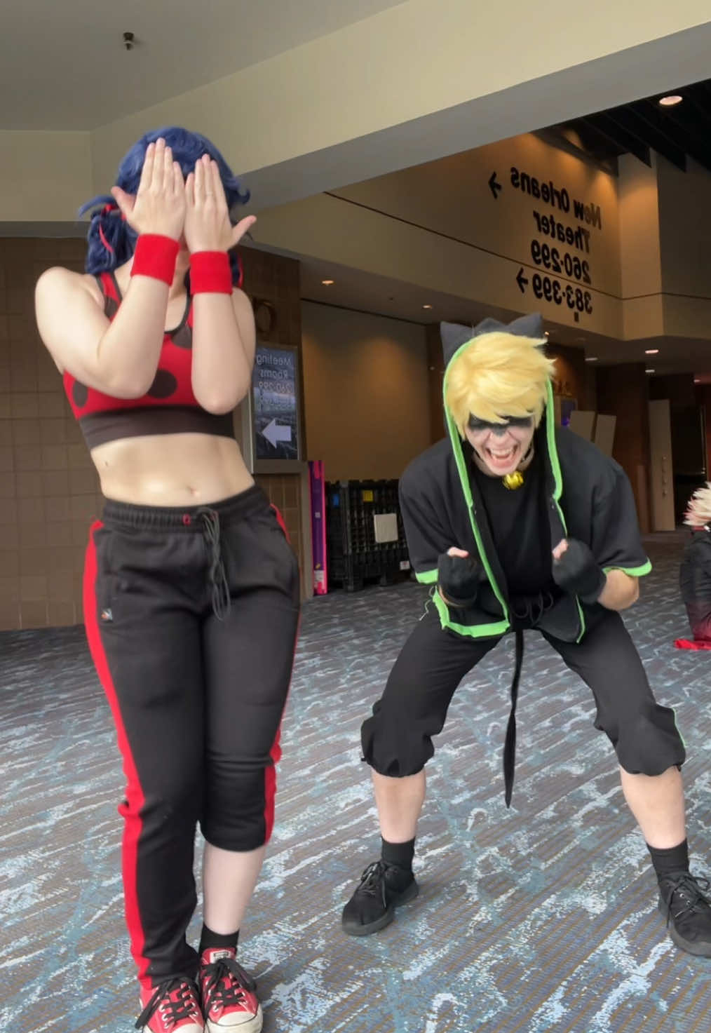 Lineup from Galaxy Con 2025 New Orleans with @sailornomi #galaxycon #galaxyconneworleans #con #lineup #cosplay #spyfamily #mlp #miraculousladybug #cosplayers #dance 
