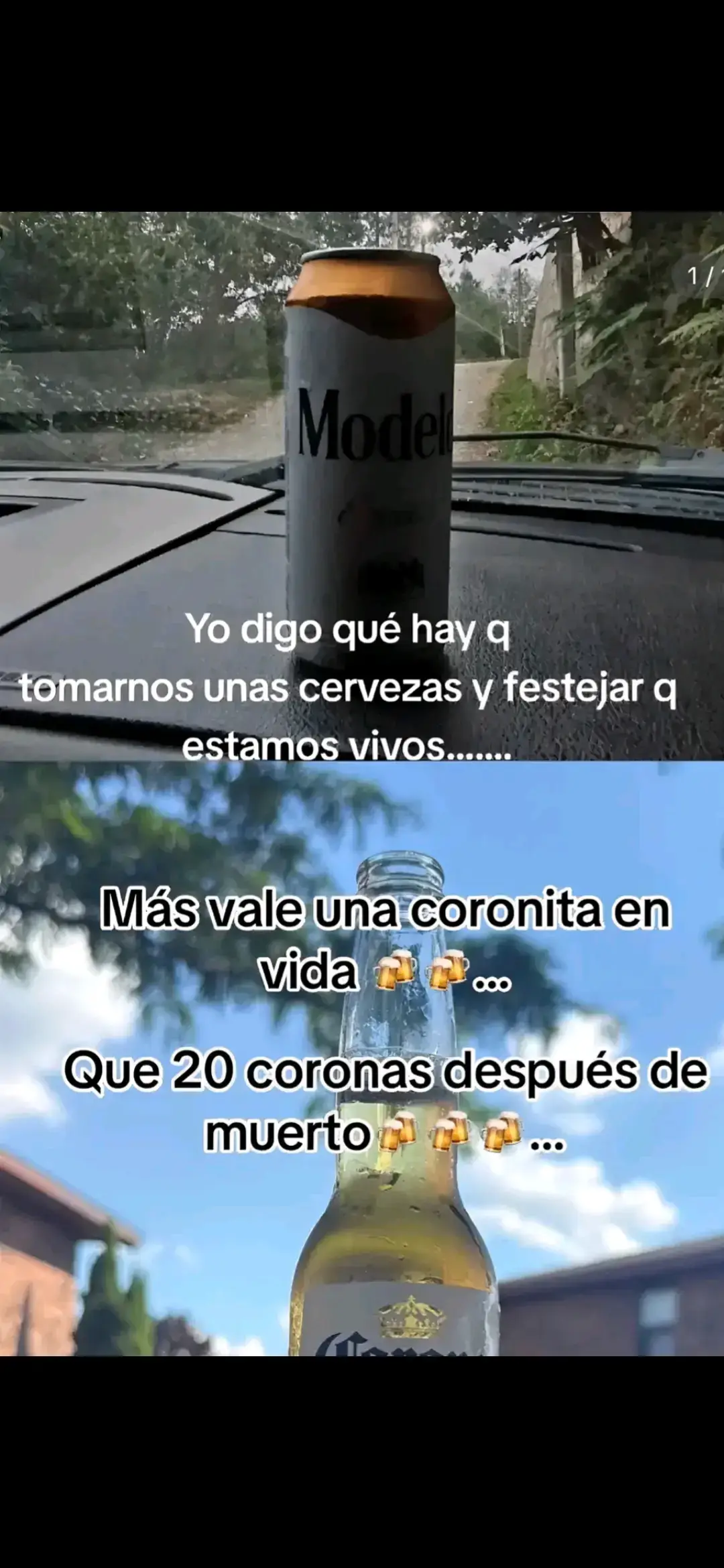 #🍻🍻🍻 #salud #vidasolohayuna 