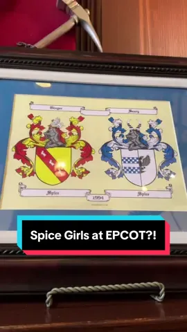 The Cast Members at the Crown & Crest at EPCOT love to have fun with the display family crest’s. This time, we noticed they featured the Spice Girls! Have you seen these displays before? Which crests were your favorite? • #disneyparks #waltdisneyworld #disney #disneyworld #wdw #epcot #spicegirls 