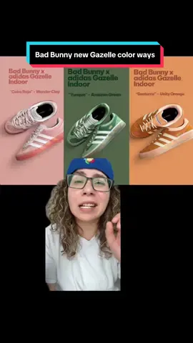 Bad Bunny new Gazelle color ways will be sold at his residency in puerto rico ##badbunny #badbunnypr #dtmf #badbunnyresidency #adidadas #gazelles #badbunnyshoes @Bad Bunny @adidas 