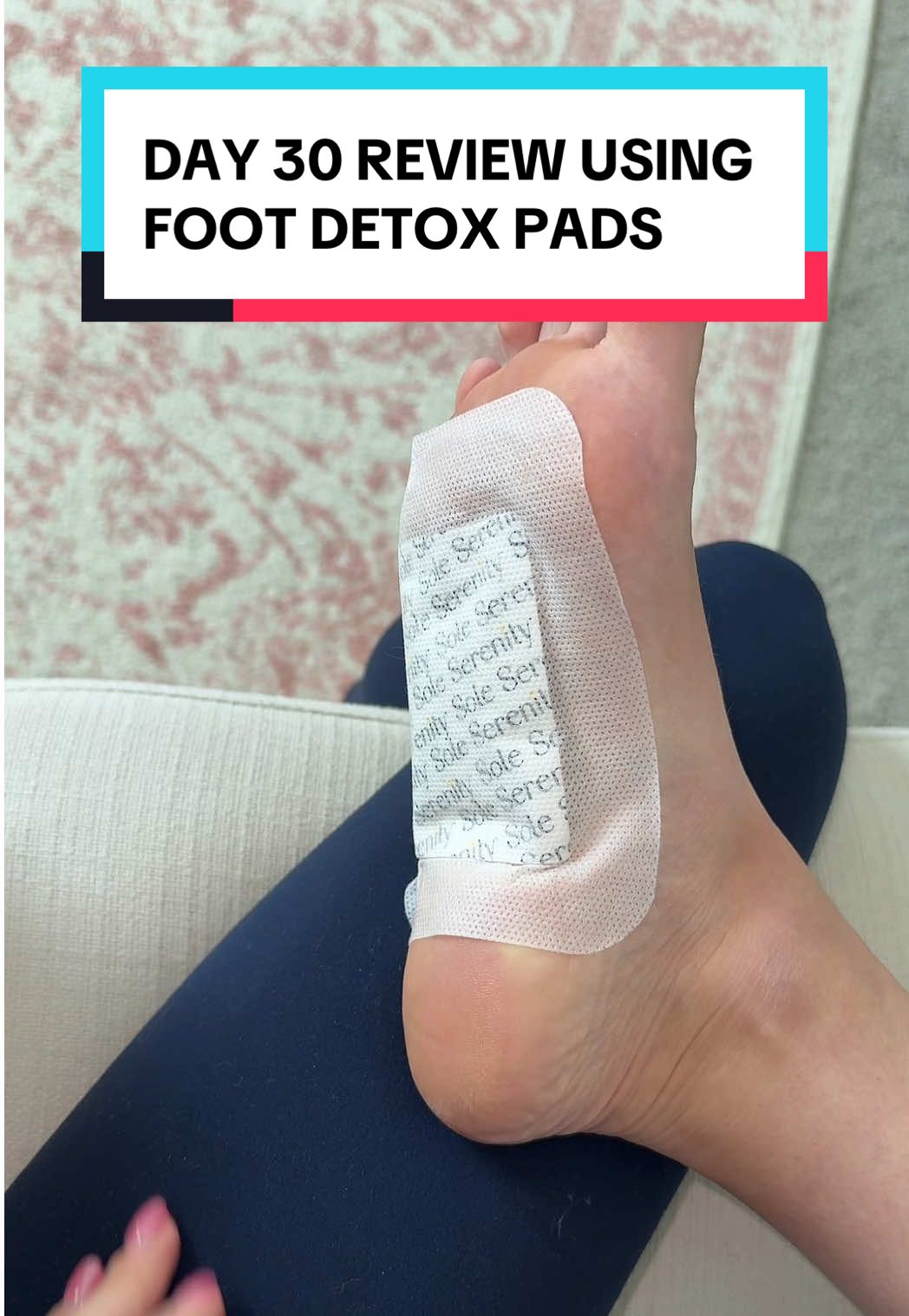 Day 30 Review using these Goodnight Foot Detox pads! #detox #footdetox #dealsforyoudays #detoxfootpad #sleep 