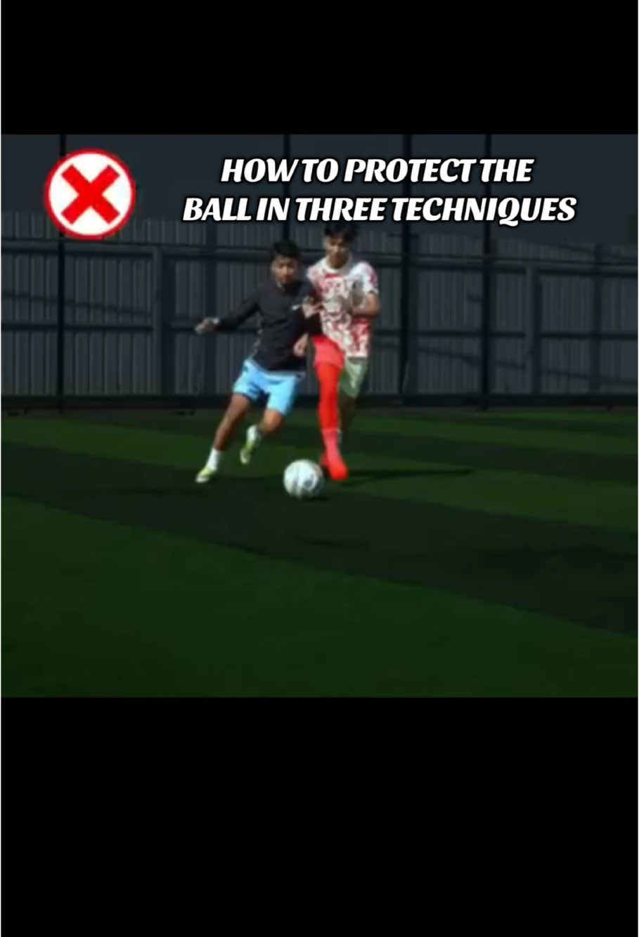 #How to protect the ball.                        #footballskill #technique #englandfootball #footballtutorials #uktiktok #footballskill #soccerfootball #viral_video #unfreezemyacount #1mviews 