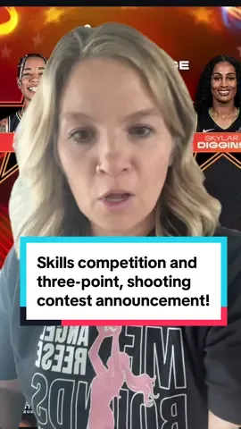 Oh, this is gonna be good! Cannot wait to see this young wnba talent on display! #wnbaskills #skillschallenge #wnbaroster #wnbaallstargame #wnbaallstarweekend #3pointshooter #shootingcontest 