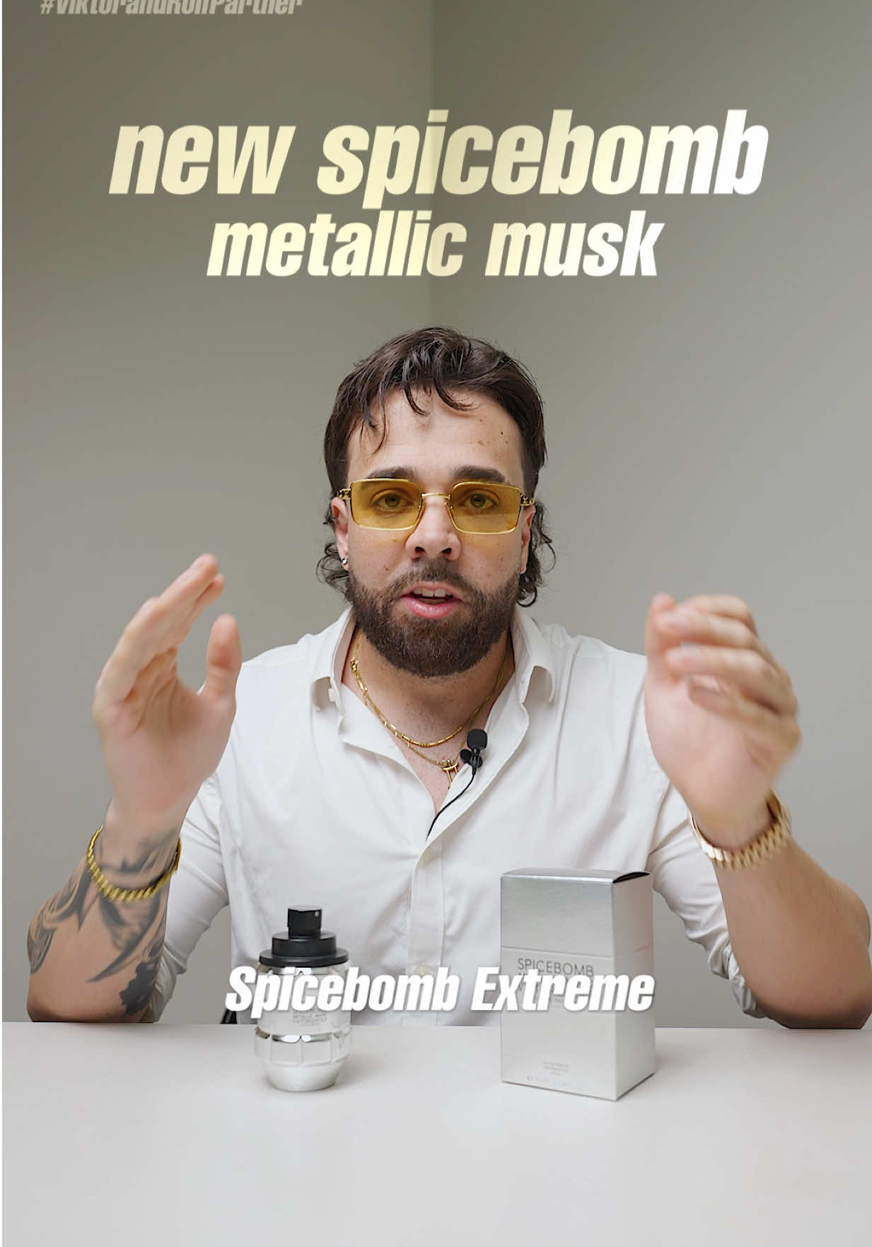 The new Spicebomb Metallic Musk by @Viktor&Rolf Fragrances is a phenomenal clean musk fragrance that's perfect for any summer occasion.  #fragrance #fragrancetiktok #perfume #Viktorandrolfpartner #SpicebombMetallicMusk 