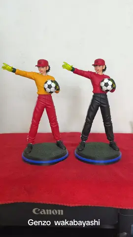 Figuras de supercampeones benji price o como genzo wakabayashi con el uniforme del supercampeones clásico junto con el nuevo uniformado de la serie nueva como queda mejor? #hobbies #impresion3d #captaintsubasa 