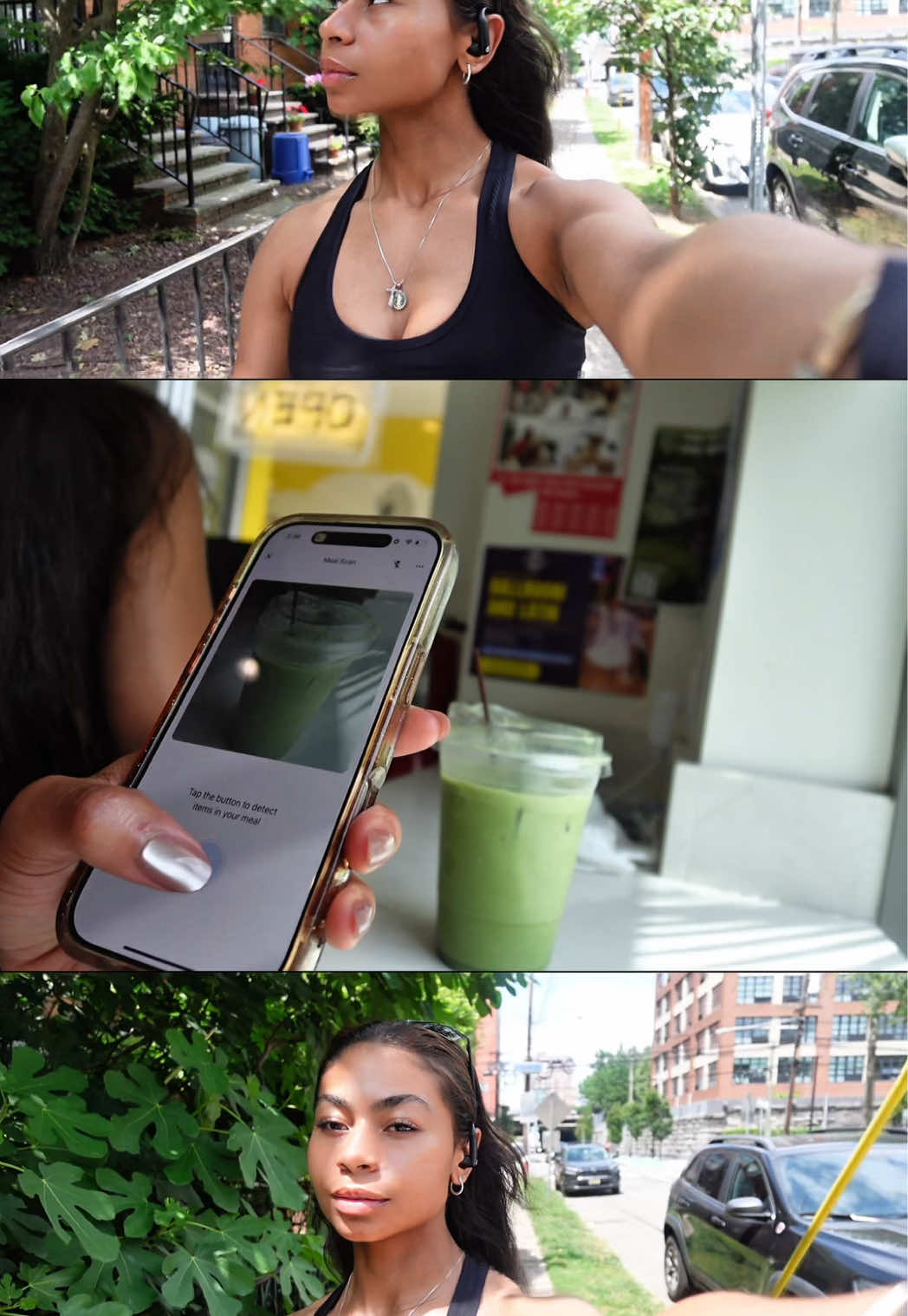 Come track on the go with me w/ @MyFitnessPal 🤍 This was such a huge full circle moment for me familia, I'm so excited to be working with the app that's helped me see the results I have! A must-download if you're ready to start your tracking journey too make sure to check out the meal scan feature! #MyFitnessPalPartner #ad