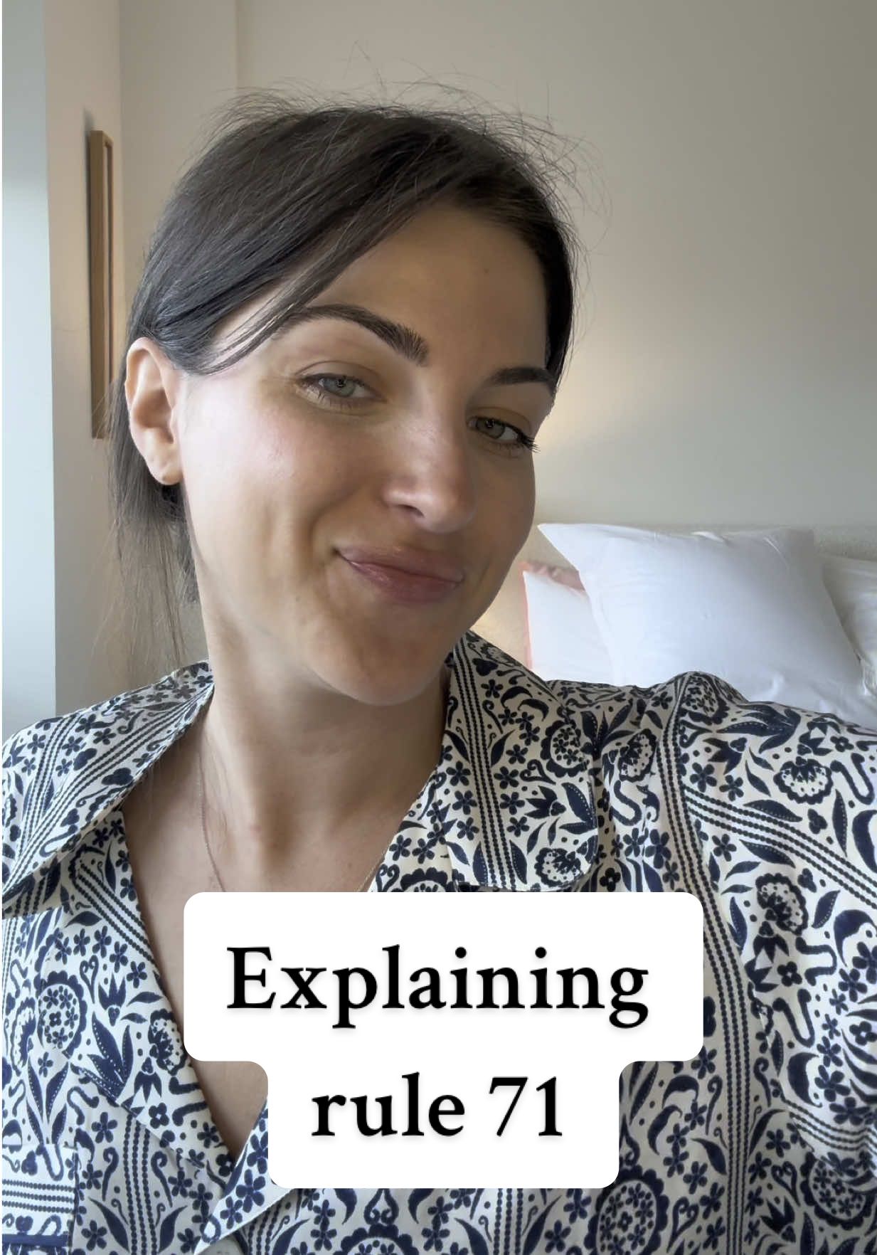 Explaining my grandma’s 71st rule