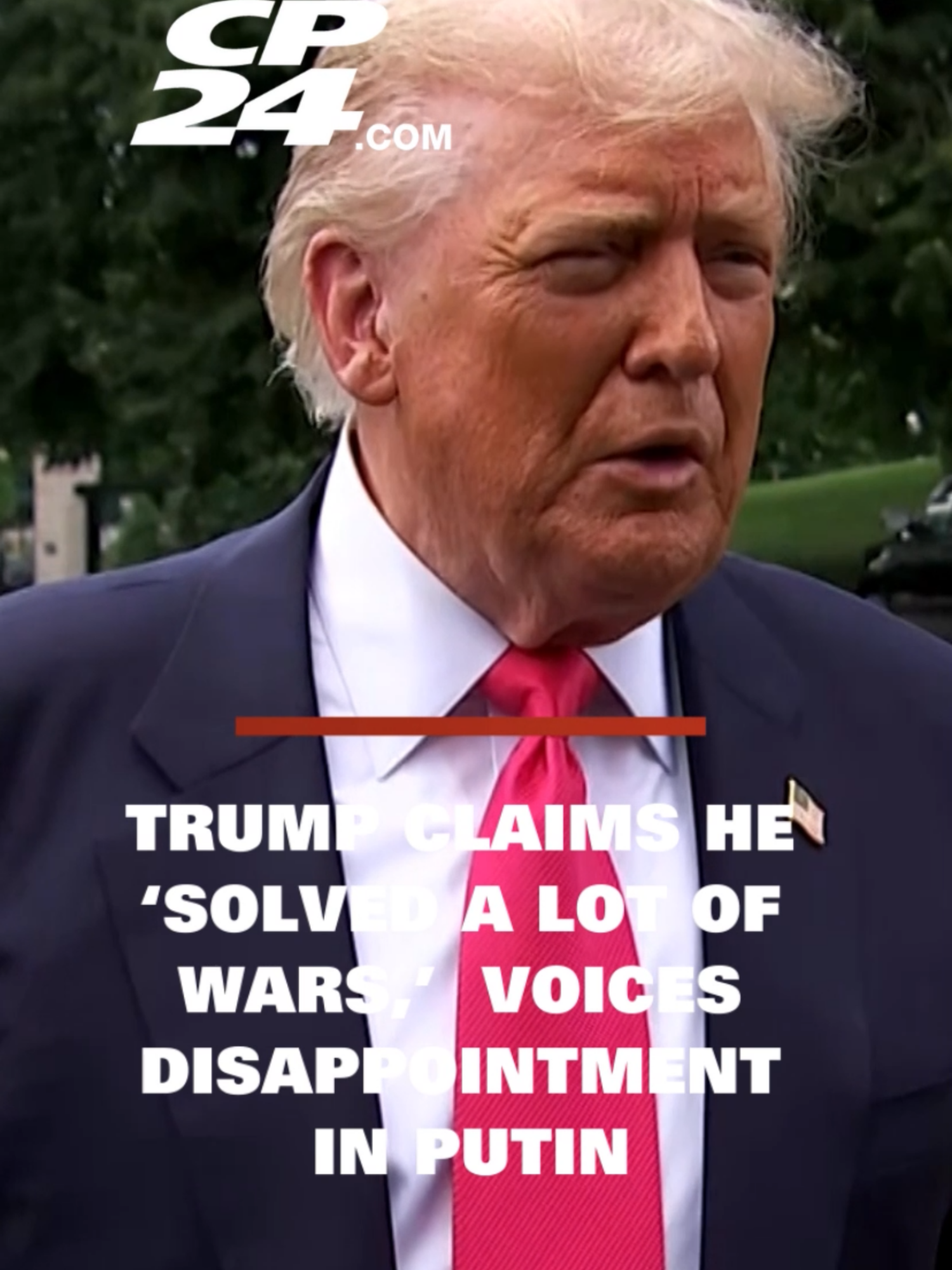 U.S. President Donald Trump expressed his frustration on Tuesday with Russian President Vladimir Putin’s ongoing war effort in Ukraine. #donaldtrump #putin #news #politics