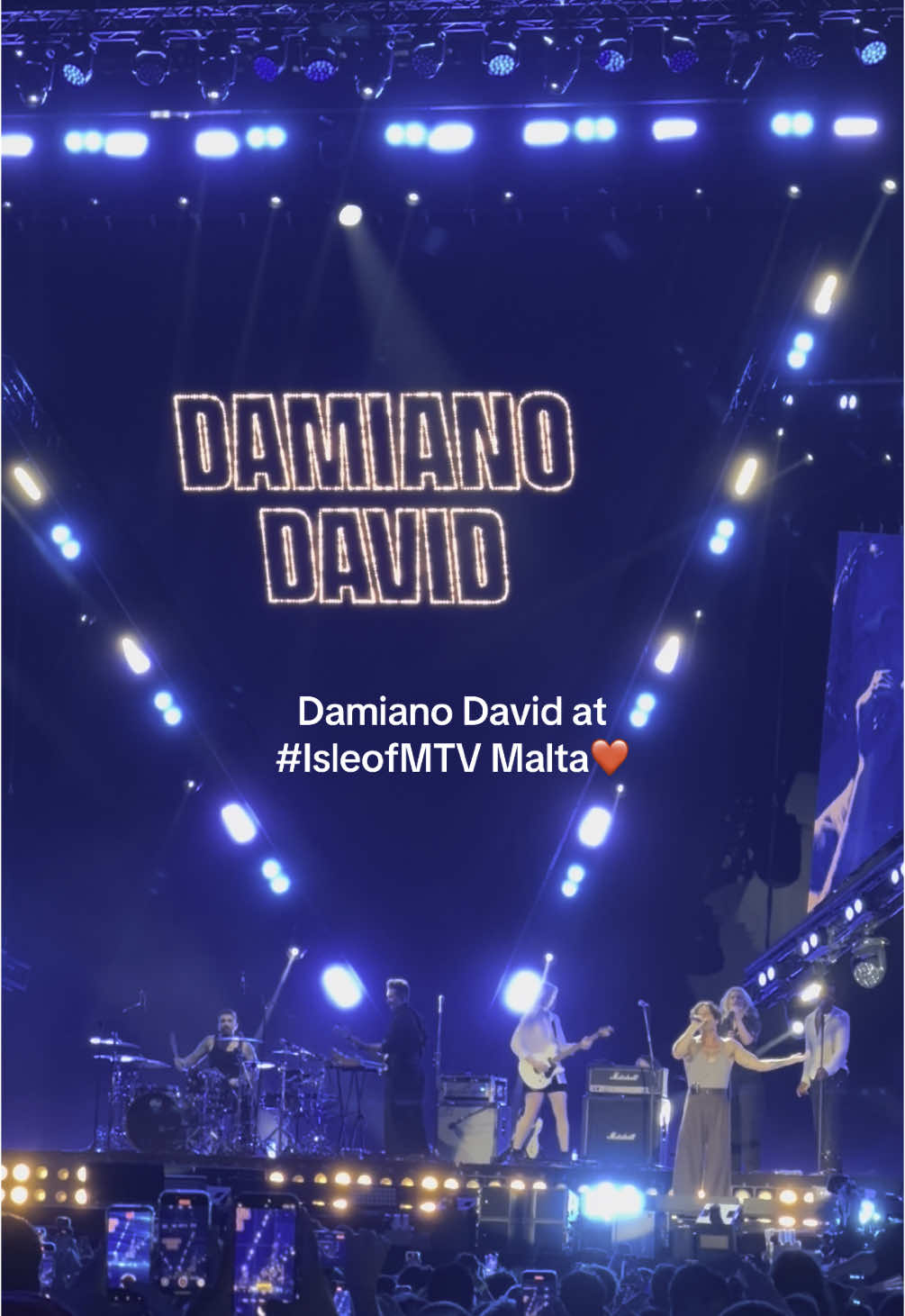 tonight at #isleofmtvmalta #mtv #malta #fyp #damianodavid ❤️