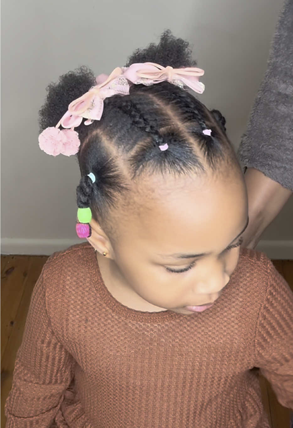 Easy kids hairstyle #goviral #hairstyle 