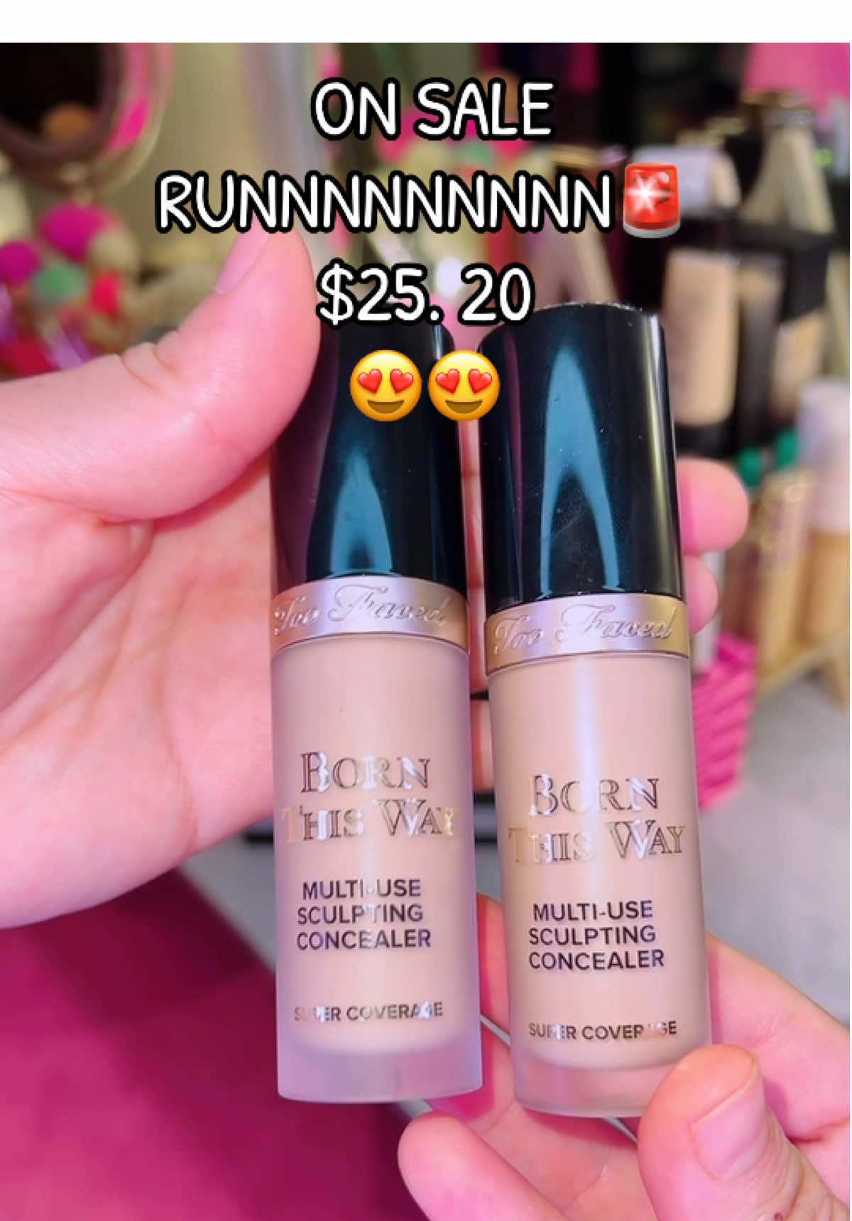 On Sale $25.20 @Too Faced #dealsforyoudays #tiktokmademebuyit #toofaced #bornthisway #concealer #makeupdeals #sale #fyp 