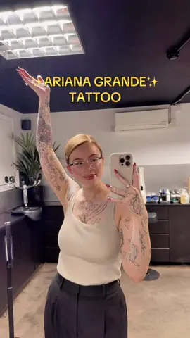 ✨ARIANA GRANDE TATTOO✨  #arianagrande #eternalsunshine #eternalsunshinedeluxe #wecantbefriends #tattoo #arinator #tattooartist        