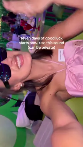 Seven days of good luck starts now 🙏🏼  