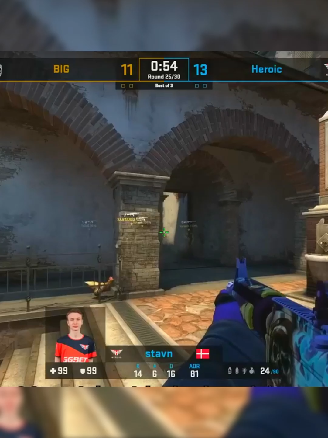 XANTARES PEEK 🔥🔥🔥#cs2 #counterstrike2 #cs2memes #cs2funny #counterstrike