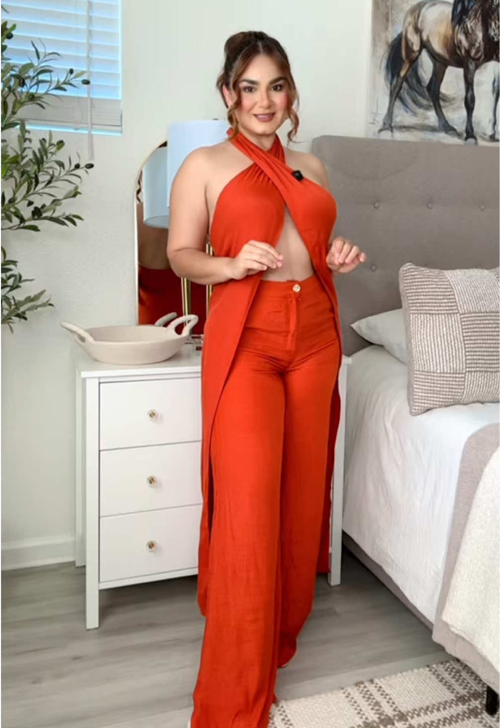 #twopieceset #resortwear #fashionnova #outfit #SummerFashion #summerlooks #linenpants  #outfitidea #2pieceset #twopieceoutfit #womentwopieceset 