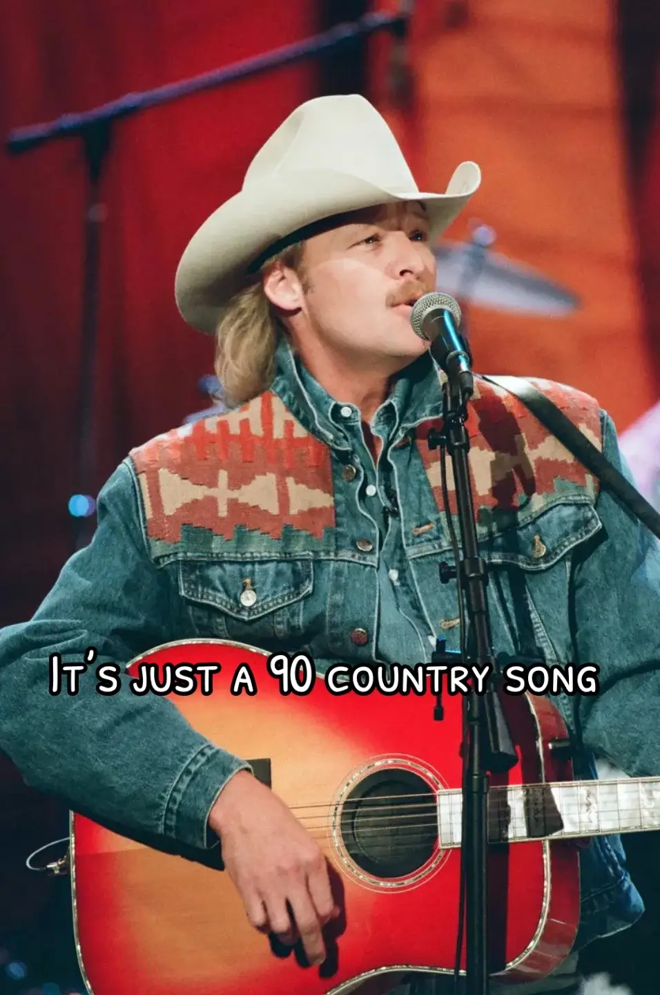 One ☝️ of my top 5 favorite 😍 #countrymusicsinger the one and only #alanjackson #countrymusic #90sthrowback #90scountry #livinonlove @Alan Jackson ❤️❤️ Few of my favorites songs , Chattahoochee , Good Time , Gone Country , Little Bitty , Summertime Blues , Country Boy , Who's Cheatin' Who , Don't Rock the Jukebox , It's Five O'Clock Somewhere , Remember When & I'd Love You All Over Again . Just to name a few . He’s definitely one of a kind 🤠