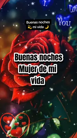 Buenas noches mujer de mi vida #buenasnoches #dulcessueños #hastamañana #besitos #fyp #frasesamor #poemas 