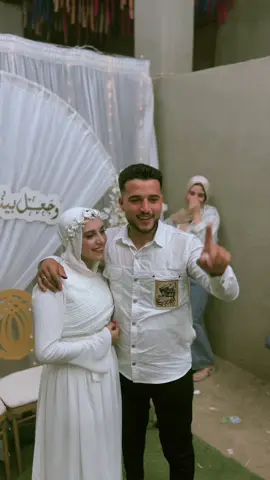العريس فاجئ العروسه ب كلمتين من القلب ♥️ #wedding  #viral  #fyppppppppppppppppppppppp 