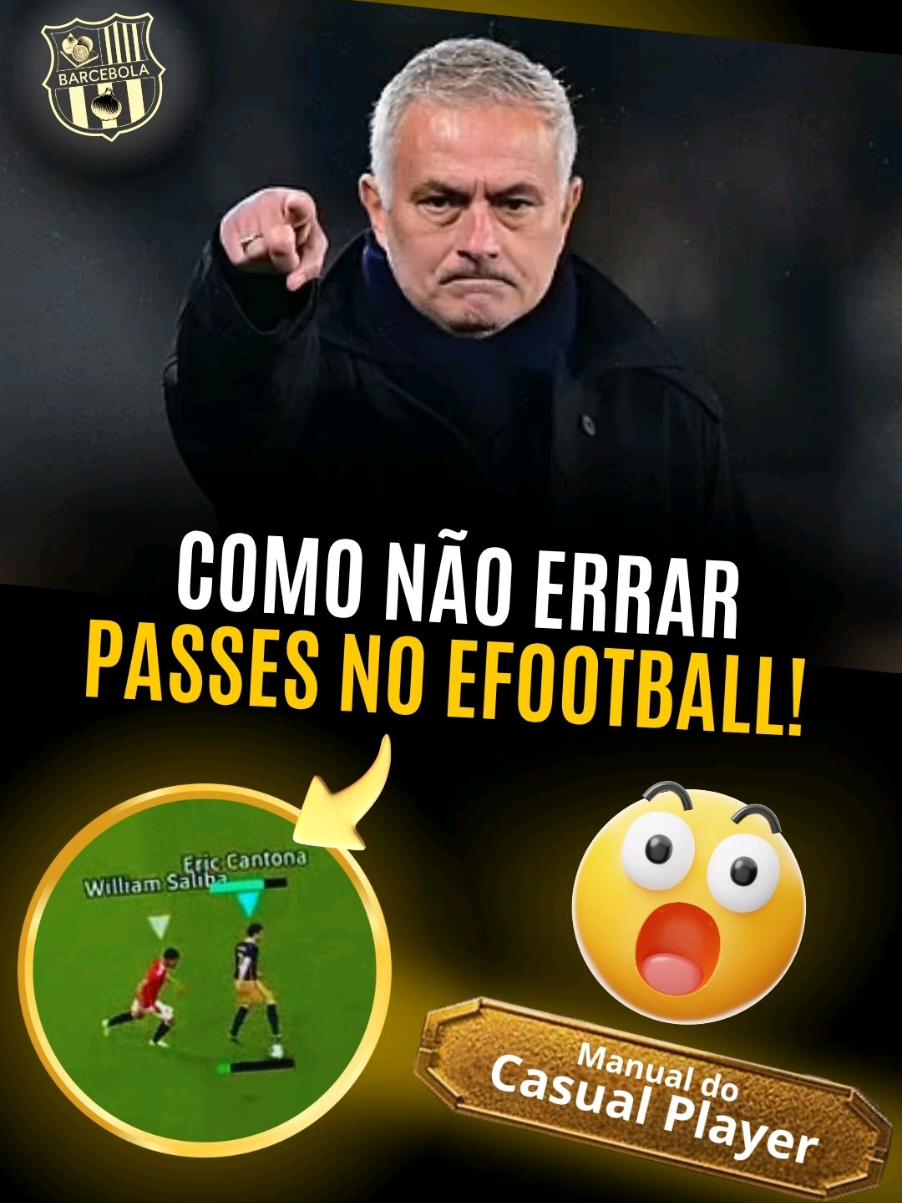 📘 COMO NÃO ERRAR PASSES no eFootball! Aprenda o SEGREDO pra furar a defesa do adversário com tabelas simples e eficientes. Dica valiosa que mudou minha gameplay e pode mudar a sua também. 🎮 Serve pra qualquer versão (PS5, PS4, Xbox, PC ou Mobile). 🔥 Deixe o like, compartilha com os amigos e salva pra rever depois! #efootball #barcebola #manualdocasual #efootballdicas #efootballps5  