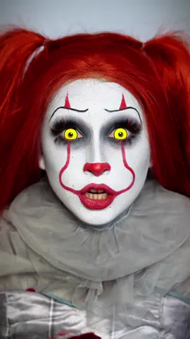 Movie Alphabet Makeup Challenge: I is for IT 🎈#pennywise #it #makeup #cosplayer #clown #halloween 