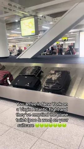 It was the worst thing I’ve ever smelled in my life. They didn’t even tell us!!! @VirginAtlantic 