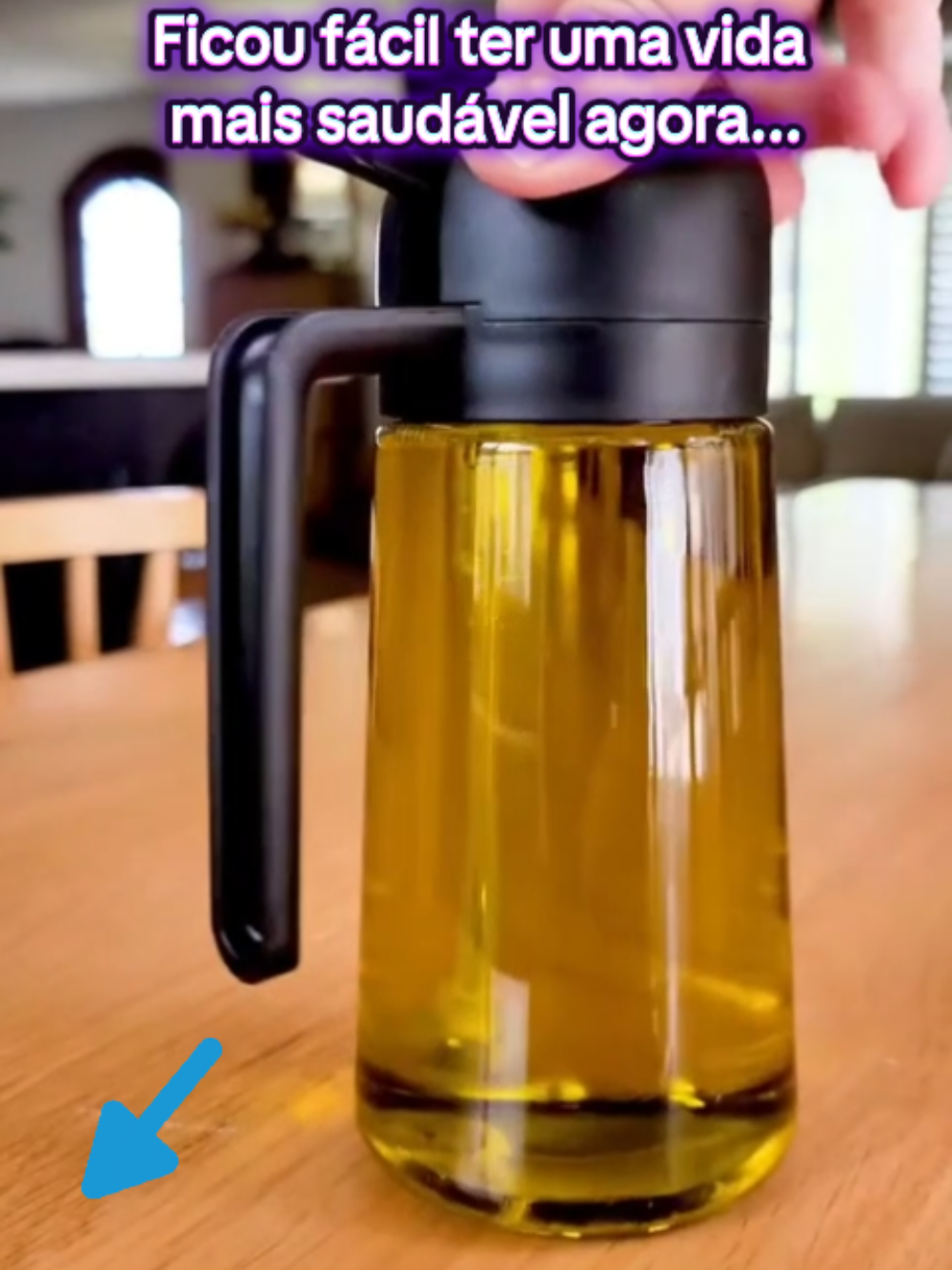 Borrifador spray para azeites e vinagres oferta aqui no tik tok shop #tiktokshop #borrifadorspray #borrifadordeazeite #azeite #achadinhostiktok 