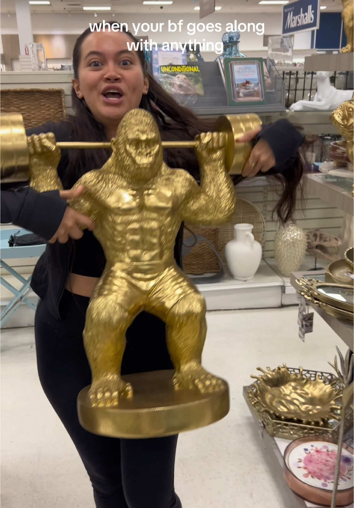 who found the weirdest item at the store 😂 #alexandjessicaa 