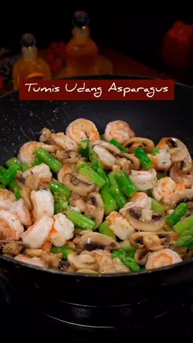 Resep Tumis Udang Asparagus Jamur 🍄💚🍤 (〜￣▽￣)〜✨ #udahlapar #infomakanan #kuliner #mememakanan #wisatakuliner #resepharian #reseprumahan #fyp #infokuliner #resepsimple #resep #mukbang #shareresep #masakanrumahan