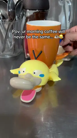 Last one got me… 😂 #pokemon #psyduck #coaster #pokemontoys #morning #coffecup #pokemonfan This Psyduck coaster is the best gift for a Pokemon fan to bring a bit of funny to their morning coffee